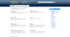 Desktop Screenshot of carmona.chaosads.ph