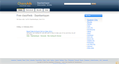 Desktop Screenshot of daanbantayan.chaosads.ph