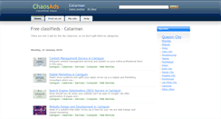 Desktop Screenshot of catarman.chaosads.ph