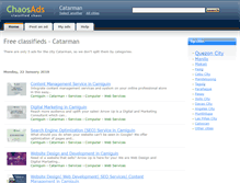 Tablet Screenshot of catarman.chaosads.ph
