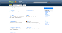 Desktop Screenshot of manila.chaosads.ph