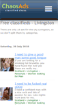 Mobile Screenshot of livingston.chaosads.co.uk