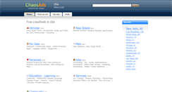 Desktop Screenshot of chaosads.com