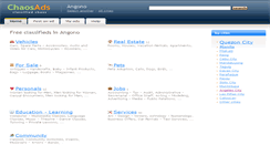 Desktop Screenshot of angono.chaosads.ph