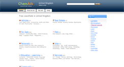Desktop Screenshot of chaosads.co.uk